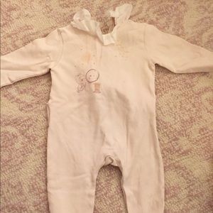 Baby girls footie outfit by Chloe